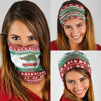 I Just Want To Camping Christmas Neck Gaiter Xmas Holiday Patterns - Wonder Print Shop