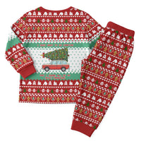 I Just Want To Camping Christmas Pajama Set Xmas Holiday Patterns - Wonder Print Shop