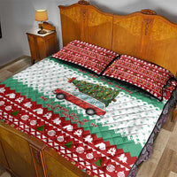 I Just Want To Camping Christmas Quilt Bed Set Xmas Holiday Patterns - Wonder Print Shop