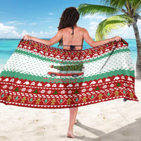 I Just Want To Camping Christmas Sarong Xmas Holiday Patterns - Wonder Print Shop