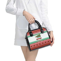 I Just Want To Camping Christmas Shoulder Handbag Xmas Holiday Patterns - Wonder Print Shop