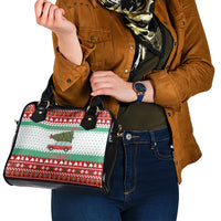 I Just Want To Camping Christmas Shoulder Handbag Xmas Holiday Patterns - Wonder Print Shop