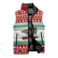 I Just Want To Camping Christmas Sleeveless Puffer Jacket Xmas Holiday Patterns - Wonder Print Shop