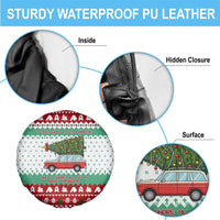 I Just Want To Camping Christmas Spare Tire Cover Xmas Holiday Patterns - Wonder Print Shop