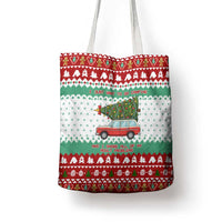 I Just Want To Camping Christmas Tote Bag Xmas Holiday Patterns - Wonder Print Shop