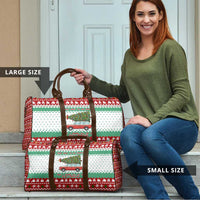 I Just Want To Camping Christmas Travel Bag Xmas Holiday Patterns - Wonder Print Shop