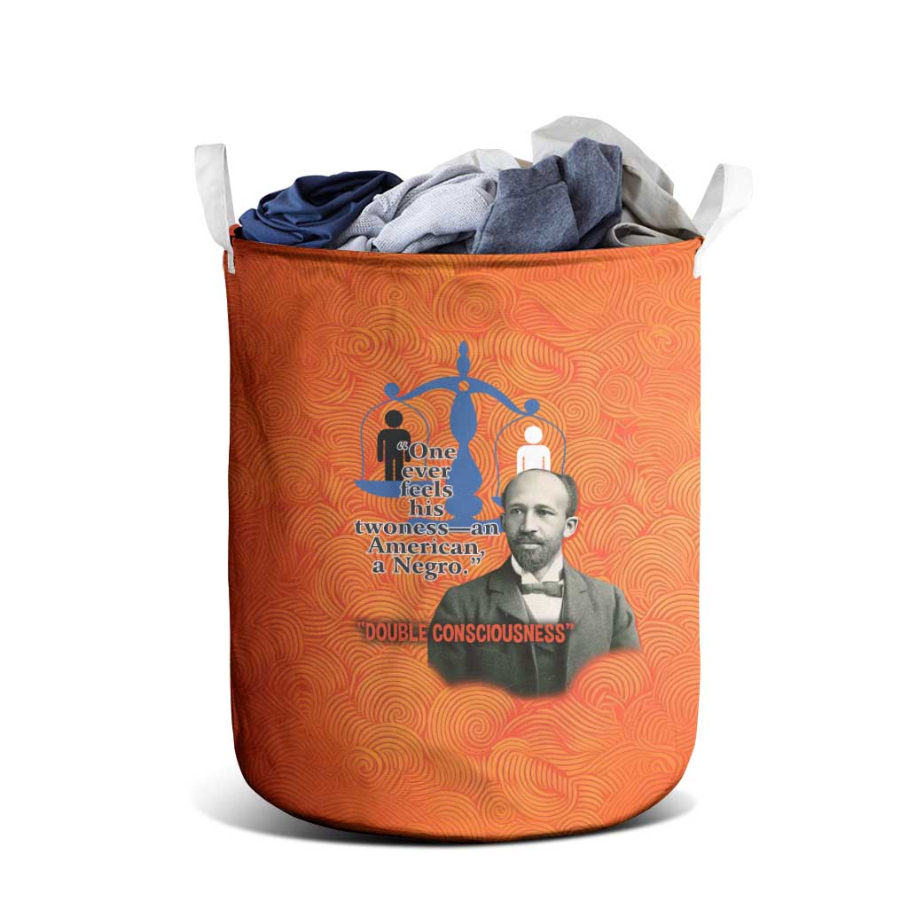 W.E.B. Du Bois Tribute Laundry Basket W.E.B. Du Bois Tribute - Wonder Print Shop
