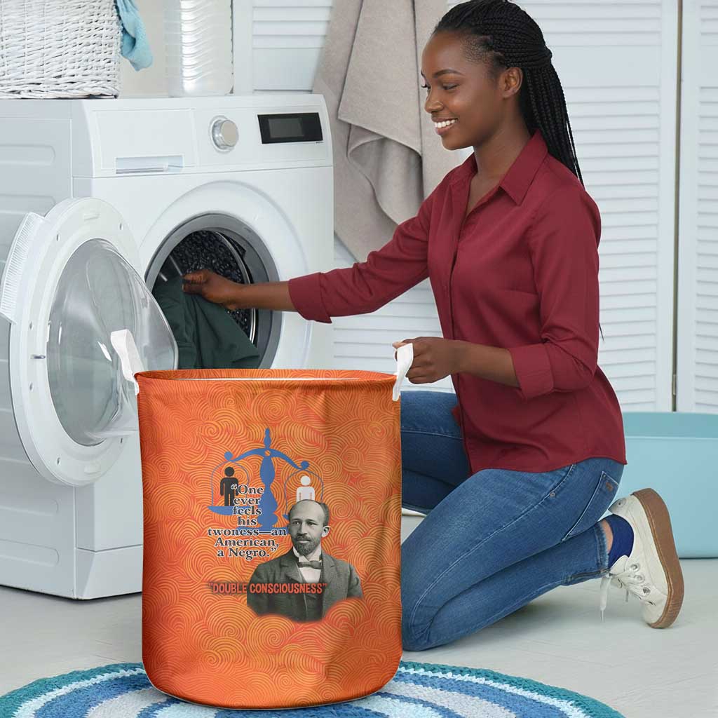 W.E.B. Du Bois Tribute Laundry Basket W.E.B. Du Bois Tribute - Wonder Print Shop