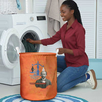 W.E.B. Du Bois Tribute Laundry Basket W.E.B. Du Bois Tribute - Wonder Print Shop