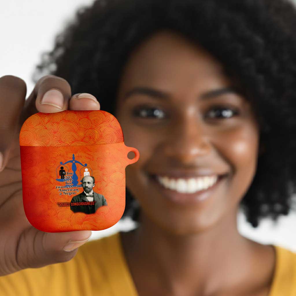W.E.B. Du Bois Tribute AirPods Case W.E.B. Du Bois Tribute - Wonder Print Shop