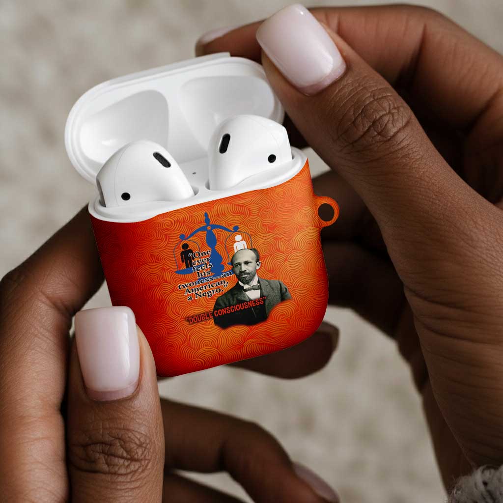 W.E.B. Du Bois Tribute AirPods Case W.E.B. Du Bois Tribute - Wonder Print Shop