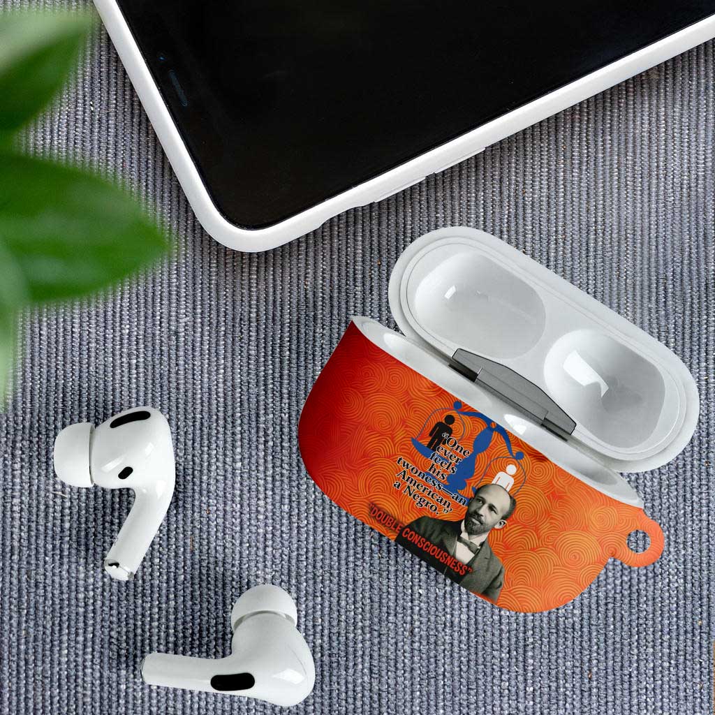 W.E.B. Du Bois Tribute AirPods Case W.E.B. Du Bois Tribute - Wonder Print Shop