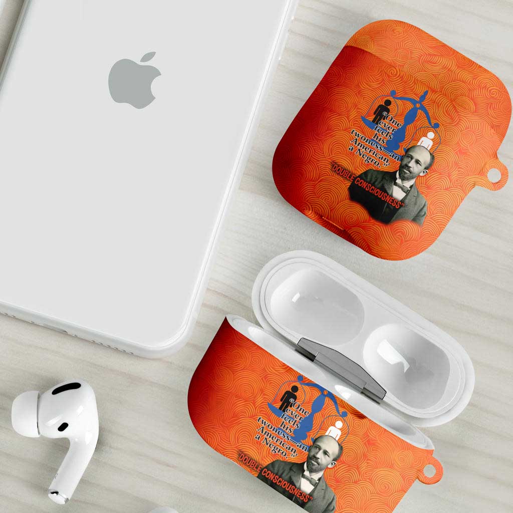 W.E.B. Du Bois Tribute AirPods Case W.E.B. Du Bois Tribute - Wonder Print Shop