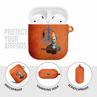 W.E.B. Du Bois Tribute AirPods Case W.E.B. Du Bois Tribute - Wonder Print Shop