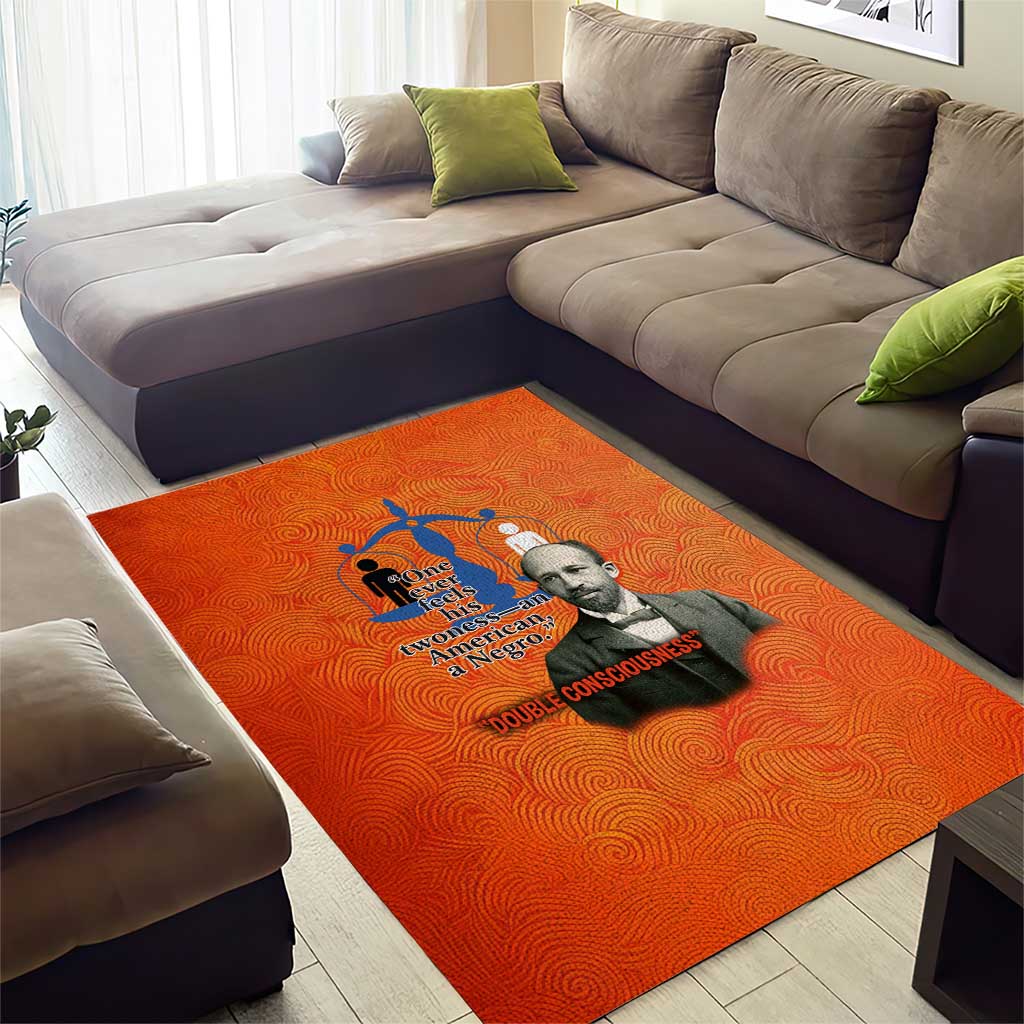 W.E.B. Du Bois Tribute Area Rug W.E.B. Du Bois Tribute - Wonder Print Shop