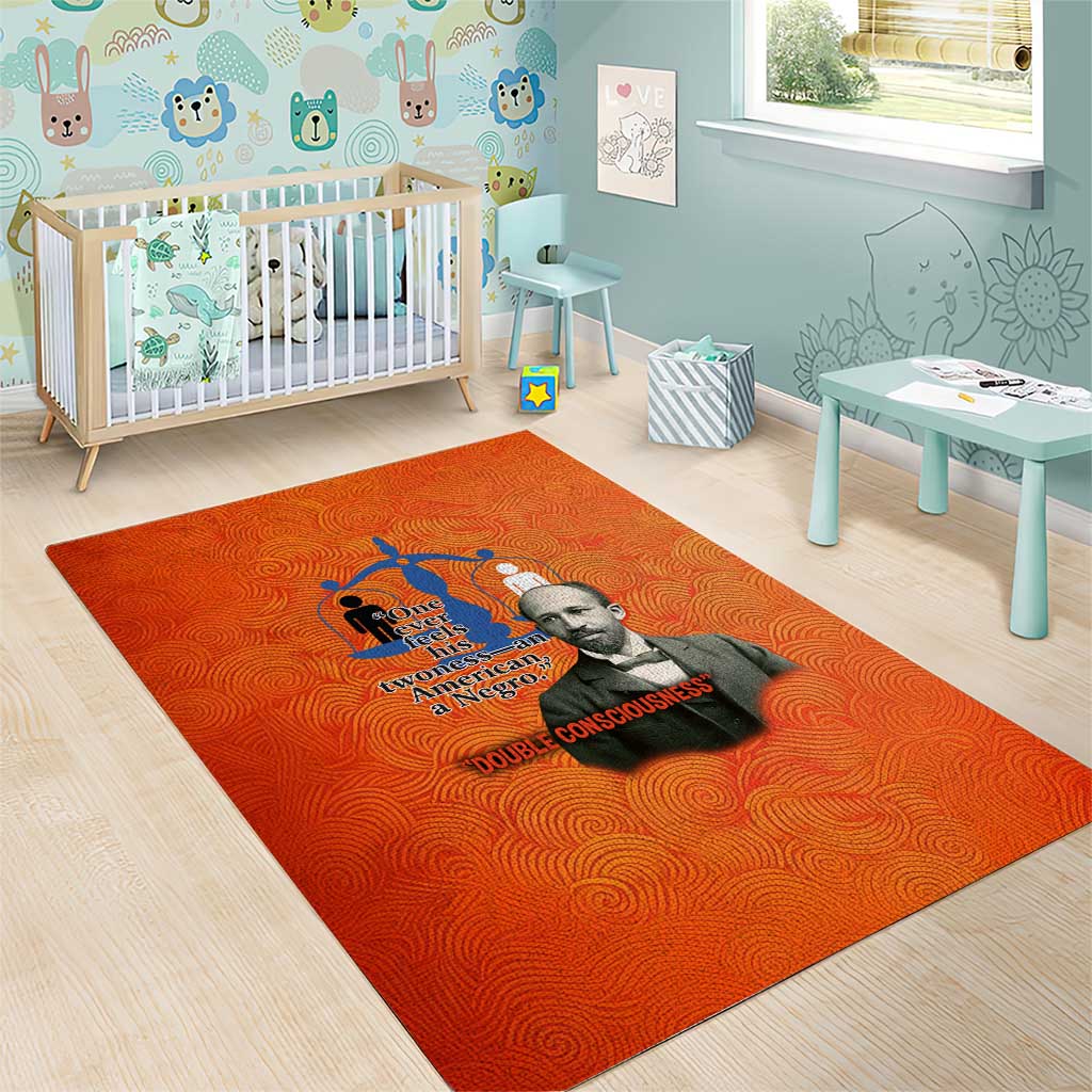 W.E.B. Du Bois Tribute Area Rug W.E.B. Du Bois Tribute - Wonder Print Shop