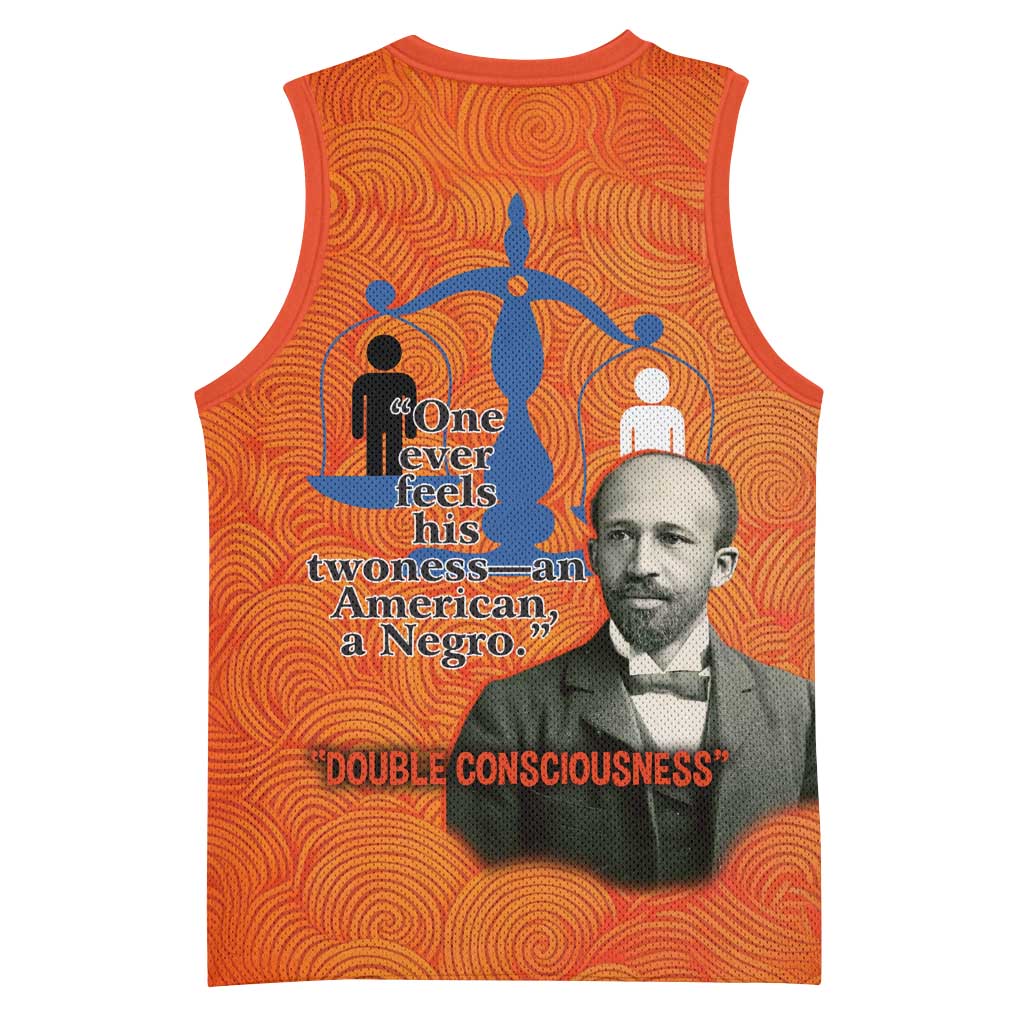 W.E.B. Du Bois Tribute Basketball Jersey W.E.B. Du Bois Tribute - Wonder Print Shop