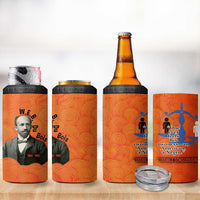 W.E.B. Du Bois Tribute 4 in 1 Can Cooler Tumbler W.E.B. Du Bois Tribute - Wonder Print Shop
