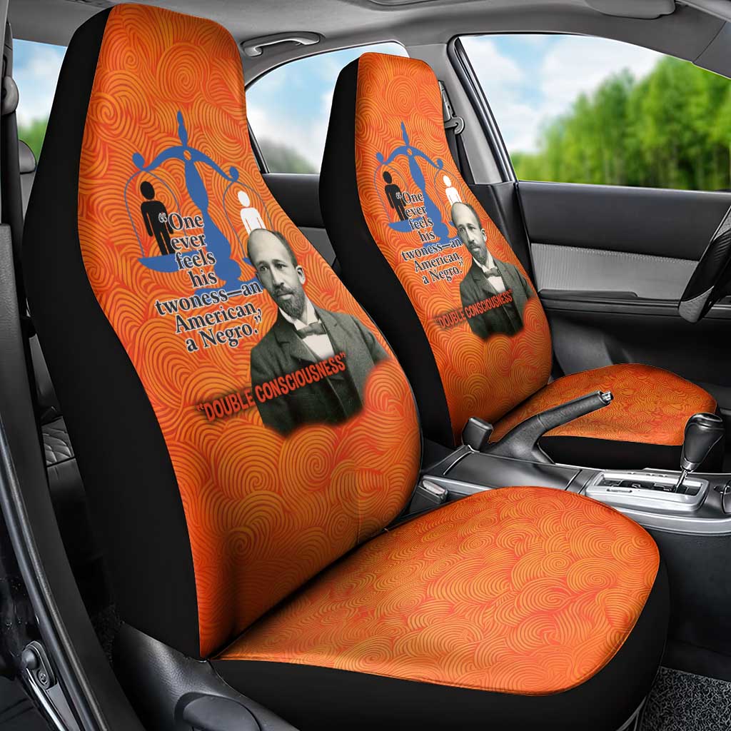 W.E.B. Du Bois Tribute Car Seat Cover W.E.B. Du Bois Tribute - Wonder Print Shop