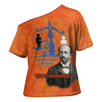 W.E.B. Du Bois Tribute Cross Shoulder Shirt W.E.B. Du Bois Tribute - Wonder Print Shop