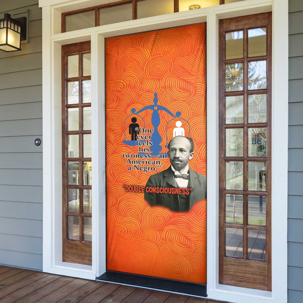 W.E.B. Du Bois Tribute Door Cover W.E.B. Du Bois Tribute - Wonder Print Shop