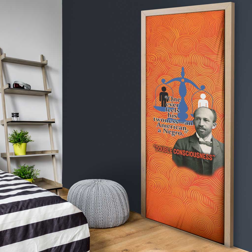 W.E.B. Du Bois Tribute Door Cover W.E.B. Du Bois Tribute - Wonder Print Shop