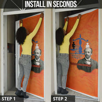 W.E.B. Du Bois Tribute Door Cover W.E.B. Du Bois Tribute - Wonder Print Shop