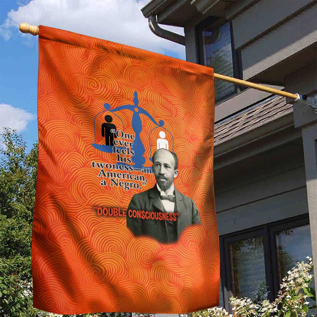 W.E.B. Du Bois Tribute Garden Flag W.E.B. Du Bois Tribute - Wonder Print Shop