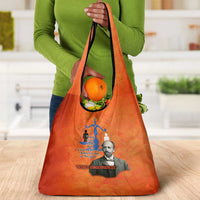 W.E.B. Du Bois Tribute Grocery Bag W.E.B. Du Bois Tribute - Wonder Print Shop