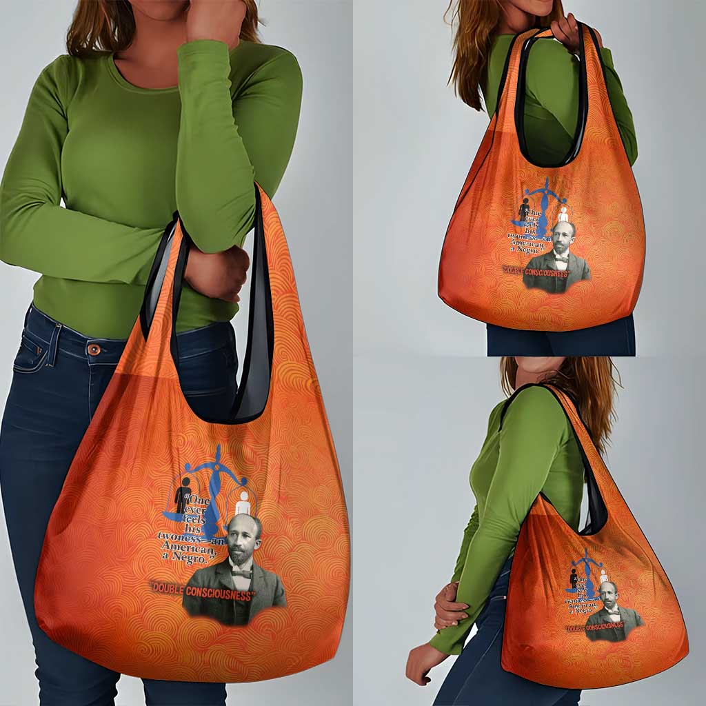 W.E.B. Du Bois Tribute Grocery Bag W.E.B. Du Bois Tribute - Wonder Print Shop