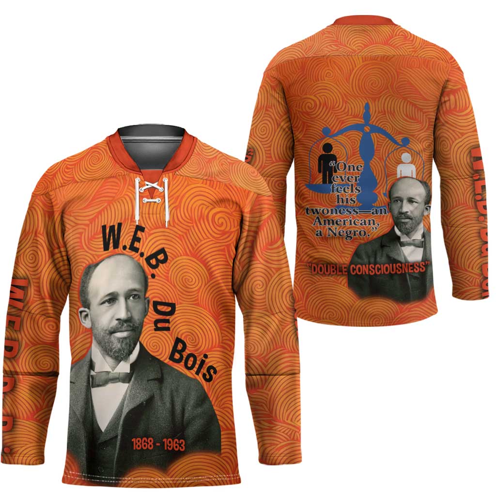W.E.B. Du Bois Tribute Hockey Jersey W.E.B. Du Bois Tribute - Wonder Print Shop