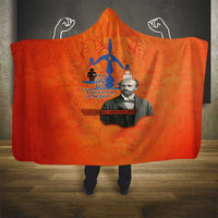 W.E.B. Du Bois Tribute Hooded Blanket W.E.B. Du Bois Tribute - Wonder Print Shop