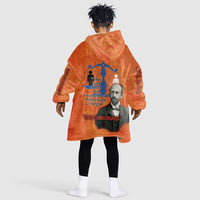W.E.B. Du Bois Tribute Kid Wearable Blanket Hoodie W.E.B. Du Bois Tribute - Wonder Print Shop