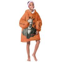 W.E.B. Du Bois Tribute Kid Wearable Blanket Hoodie W.E.B. Du Bois Tribute - Wonder Print Shop