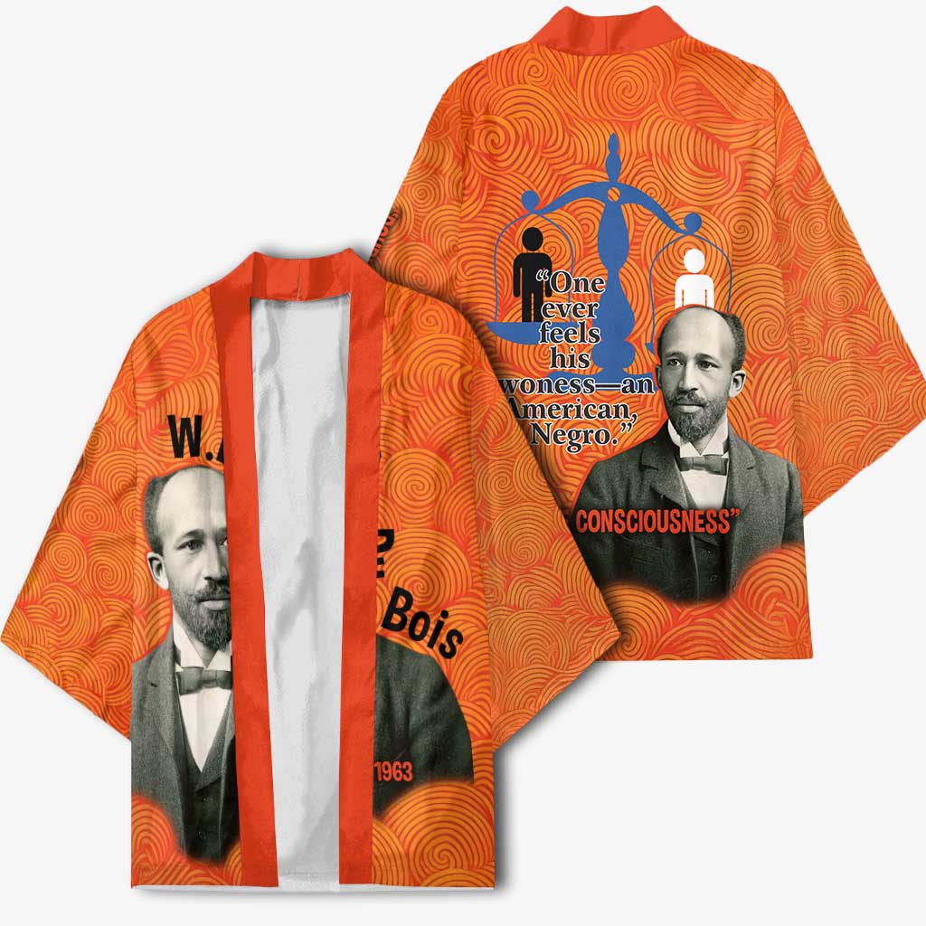 W.E.B. Du Bois Tribute Kimono W.E.B. Du Bois Tribute - Wonder Print Shop