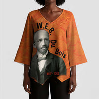W.E.B. Du Bois Tribute Kimono Sleeve Blouse W.E.B. Du Bois Tribute - Wonder Print Shop