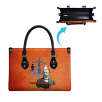 W.E.B. Du Bois Tribute Leather Bag W.E.B. Du Bois Tribute - Wonder Print Shop