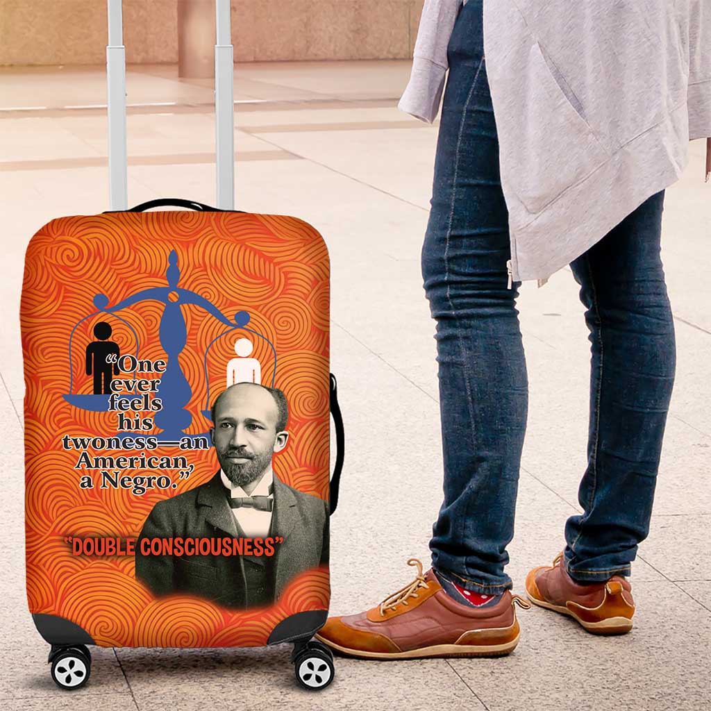 W.E.B. Du Bois Tribute Luggage Cover W.E.B. Du Bois Tribute - Wonder Print Shop