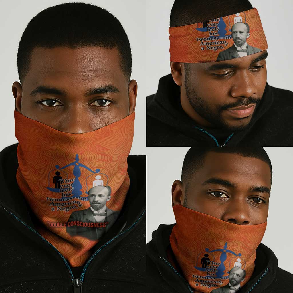 W.E.B. Du Bois Tribute Neck Gaiter W.E.B. Du Bois Tribute - Wonder Print Shop