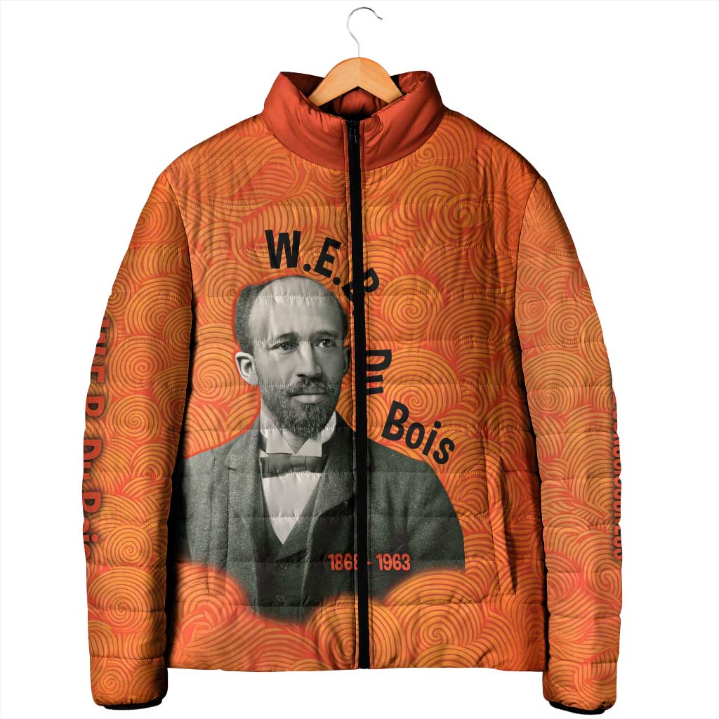 W.E.B. Du Bois Tribute Padded Jacket W.E.B. Du Bois Tribute - Wonder Print Shop
