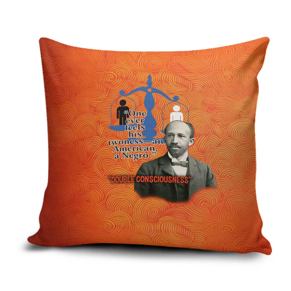 W.E.B. Du Bois Tribute Pillow Cover W.E.B. Du Bois Tribute - Wonder Print Shop