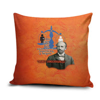 W.E.B. Du Bois Tribute Pillow Cover W.E.B. Du Bois Tribute - Wonder Print Shop