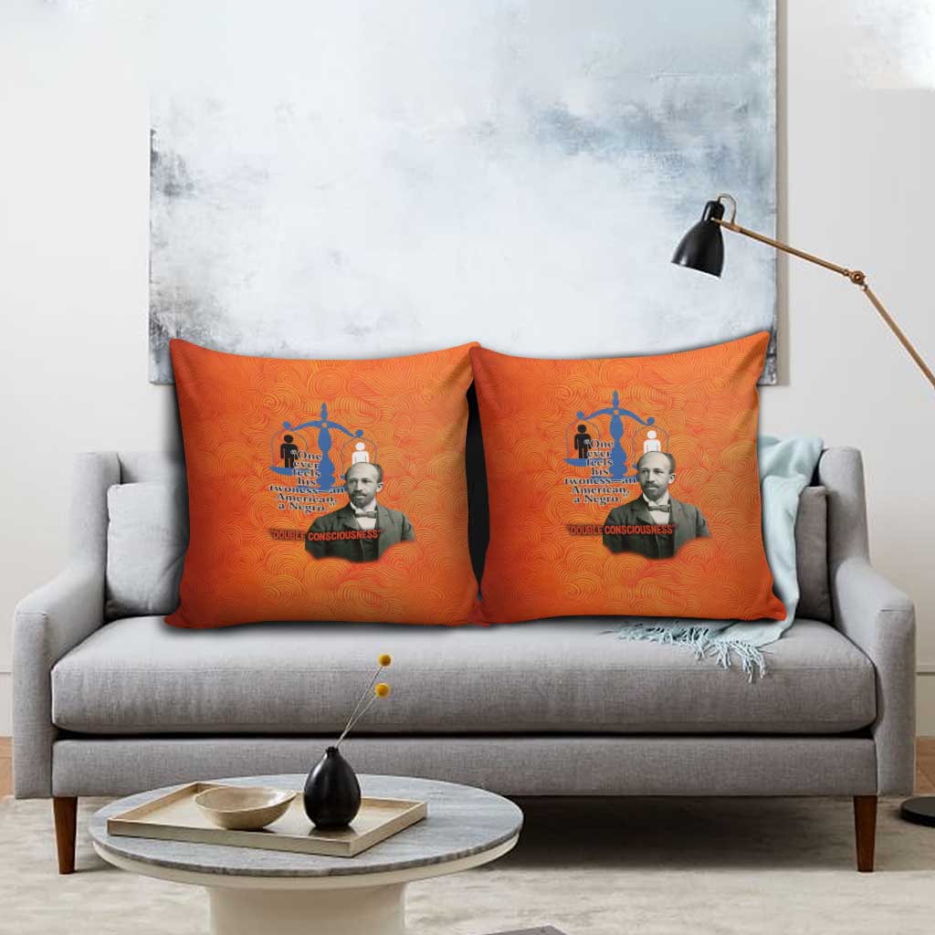 W.E.B. Du Bois Tribute Pillow Cover W.E.B. Du Bois Tribute - Wonder Print Shop