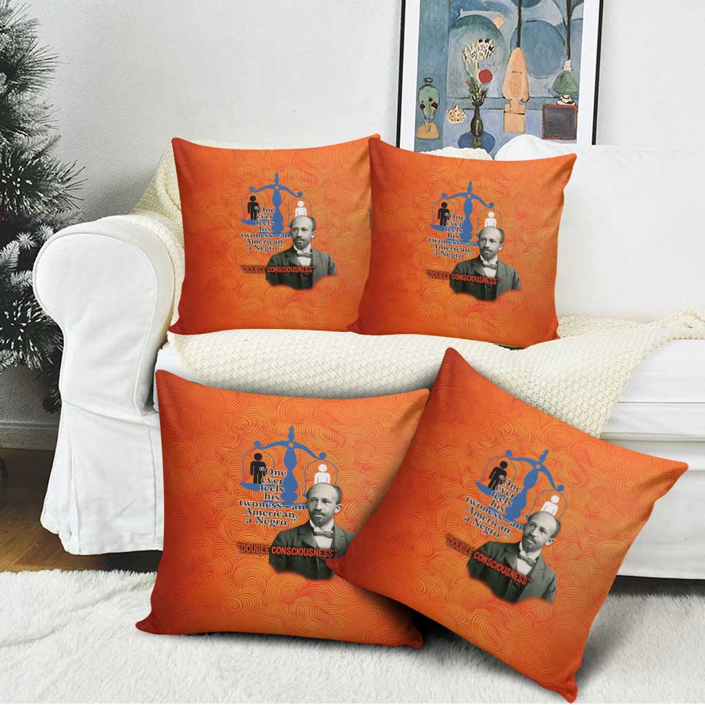 W.E.B. Du Bois Tribute Pillow Cover W.E.B. Du Bois Tribute - Wonder Print Shop