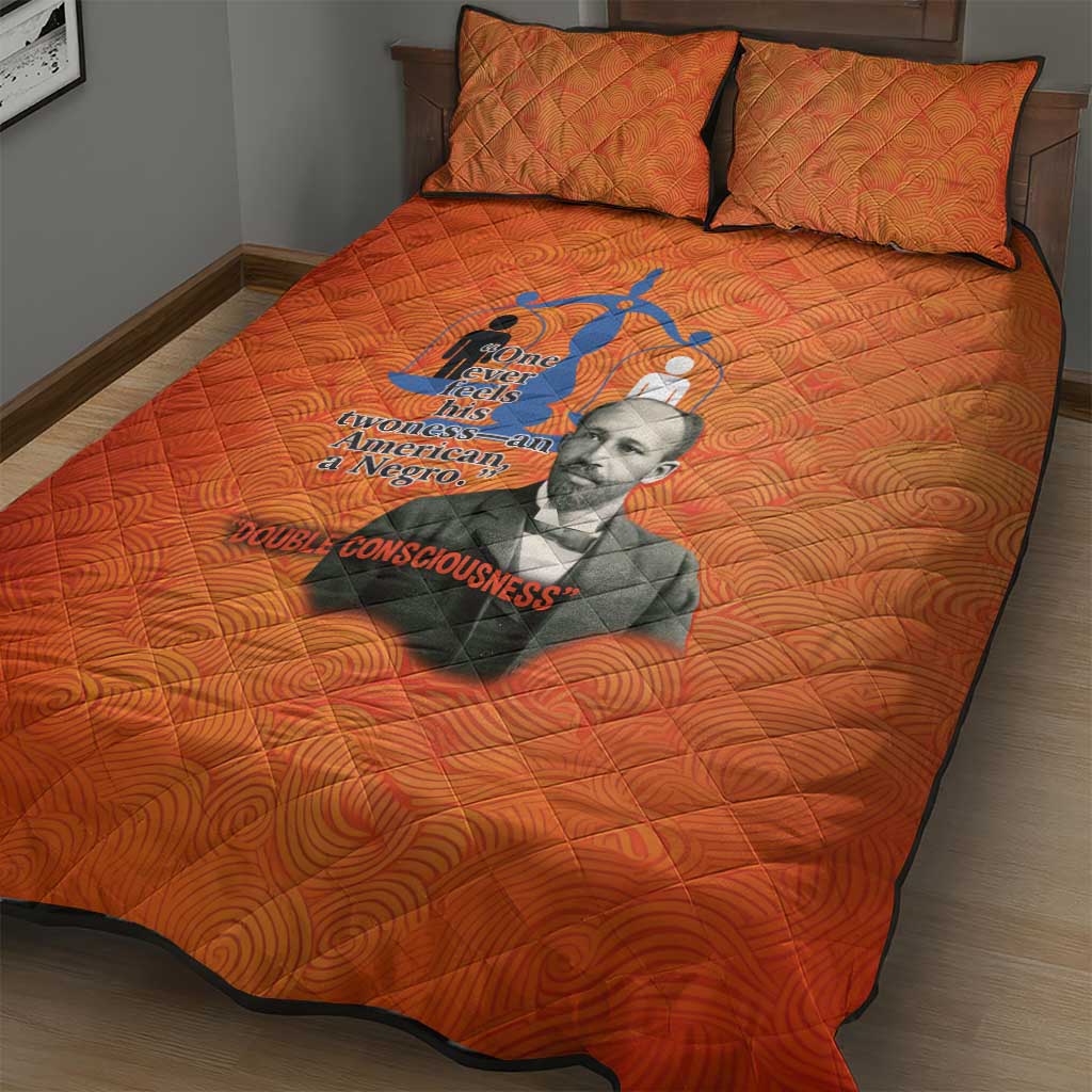 W.E.B. Du Bois Tribute Quilt Bed Set W.E.B. Du Bois Tribute - Wonder Print Shop