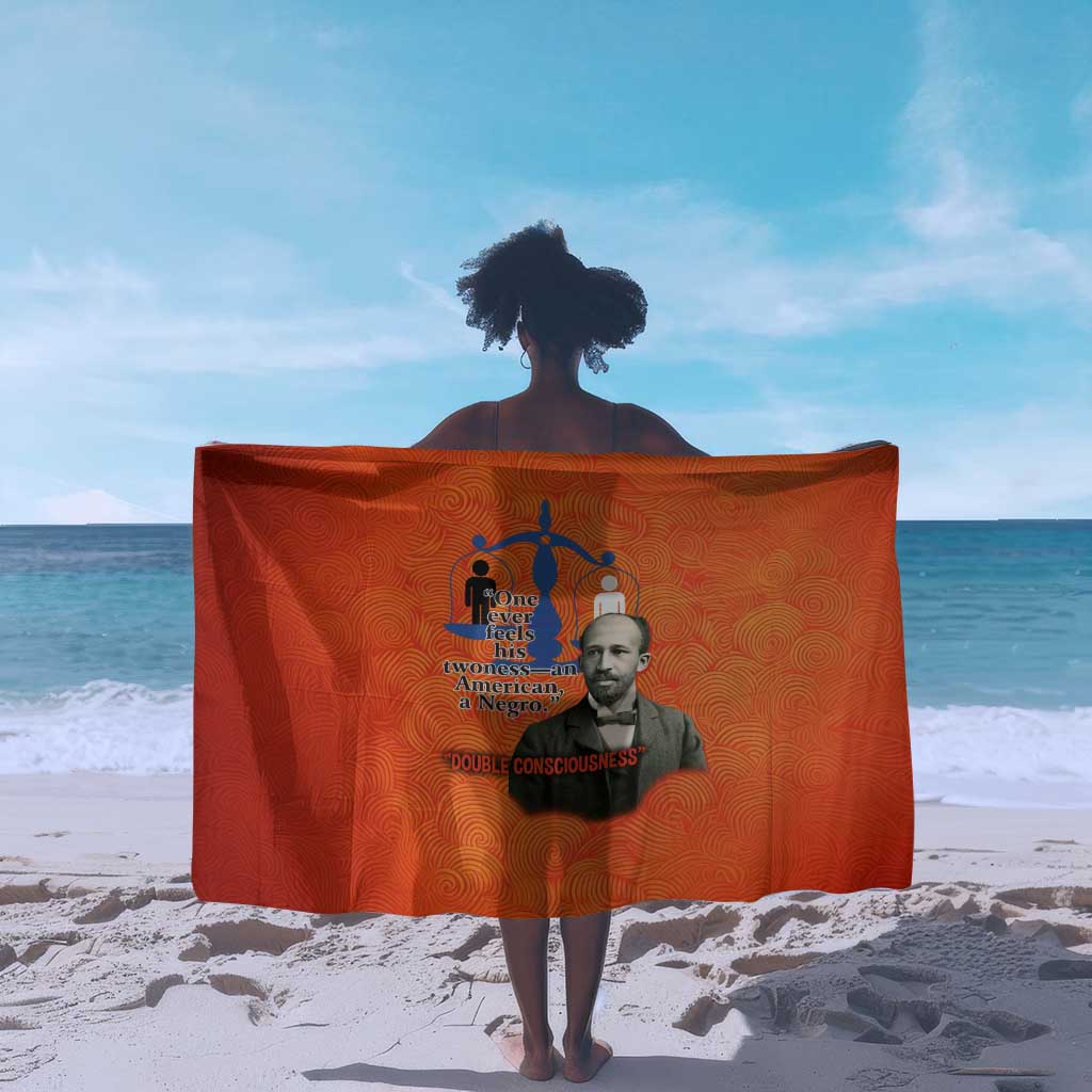 W.E.B. Du Bois Tribute Sarong W.E.B. Du Bois Tribute - Wonder Print Shop