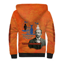 W.E.B. Du Bois Tribute Sherpa Hoodie W.E.B. Du Bois Tribute - Wonder Print Shop
