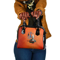 W.E.B. Du Bois Tribute Shoulder Handbag W.E.B. Du Bois Tribute - Wonder Print Shop
