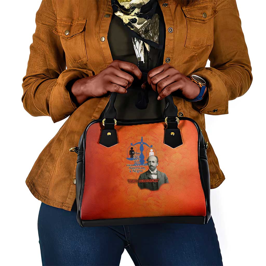 W.E.B. Du Bois Tribute Shoulder Handbag W.E.B. Du Bois Tribute - Wonder Print Shop