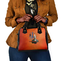 W.E.B. Du Bois Tribute Shoulder Handbag W.E.B. Du Bois Tribute - Wonder Print Shop